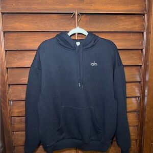 ALO Yoga Black Hoodie Sweater